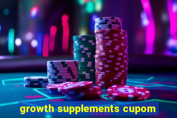 growth supplements cupom